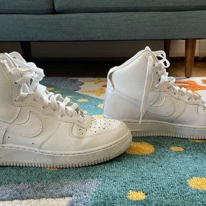 High Top Nike Air Force 1's